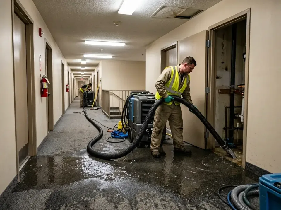 multi-unit-apartment-hallway-f-005 — frequently asked questions, Emergency Burst Pipe Water Extraction & Removal in Layton,…